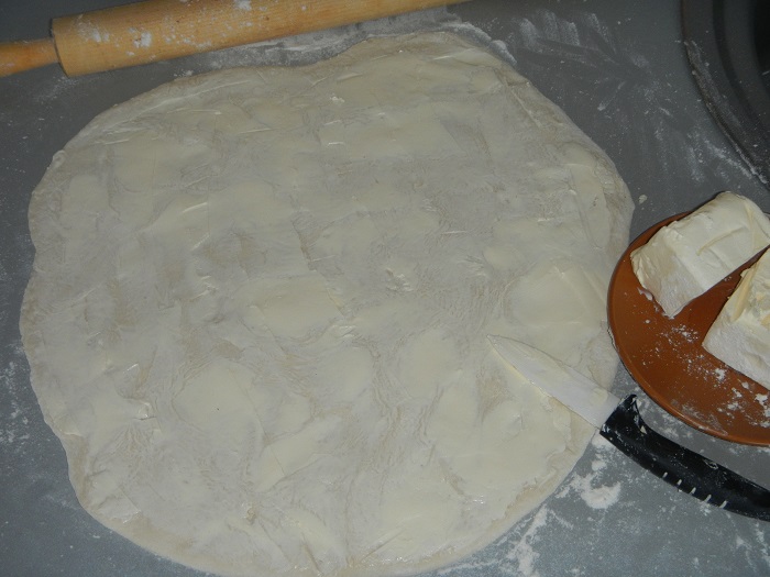 Приготовление слоеного теста для торта "Наполеон"