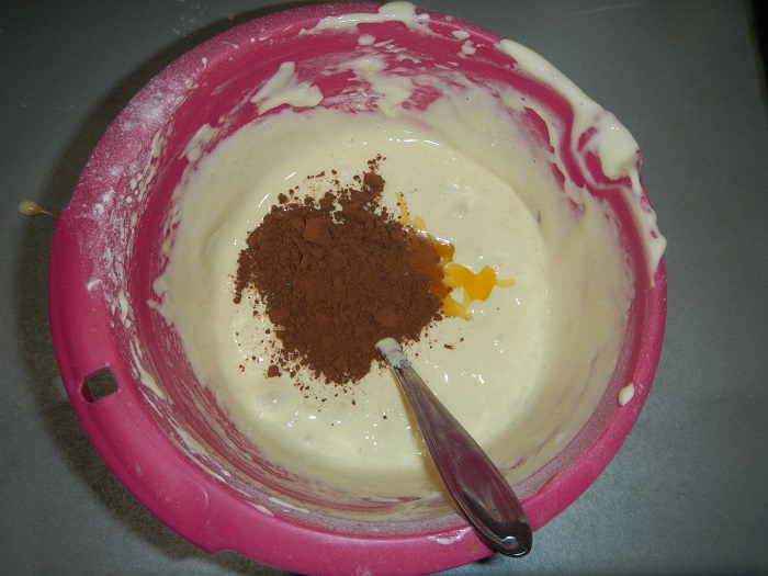 Медовый шоколадный бисквит для торта Вишня в шоколаде