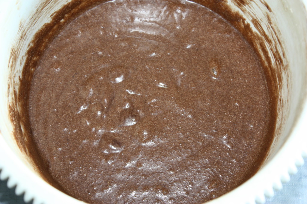 Chocolate biscuit dough