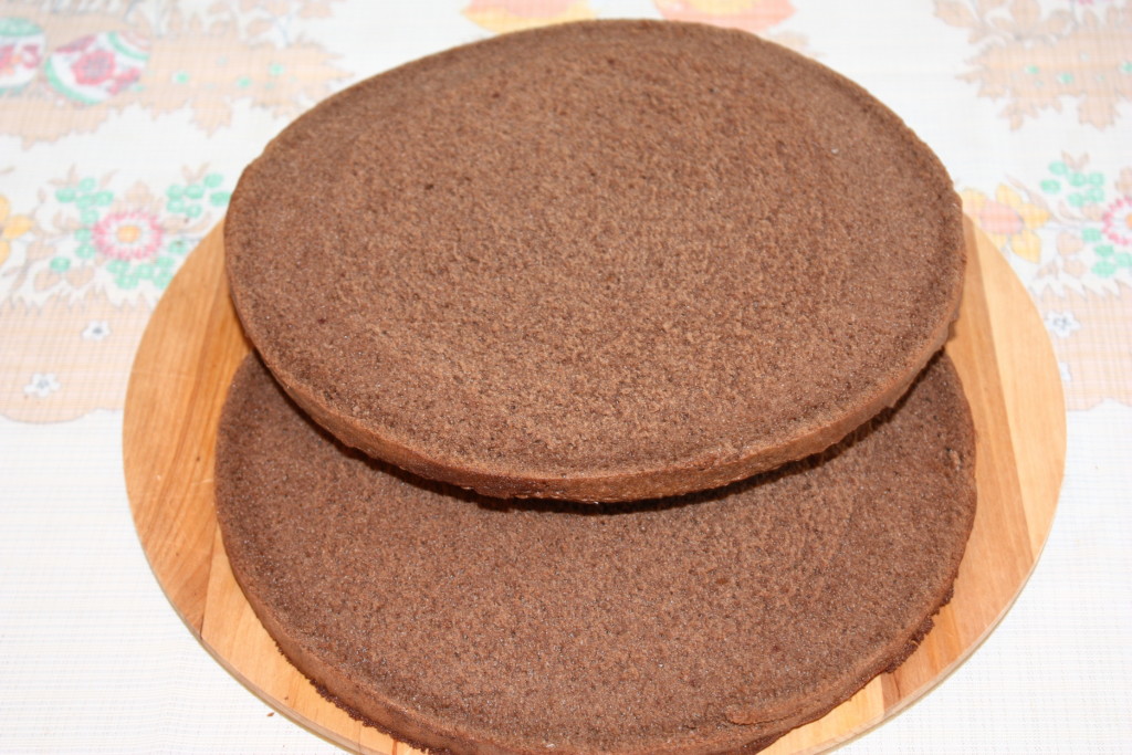 Biscuit for cake vanilla tenderness