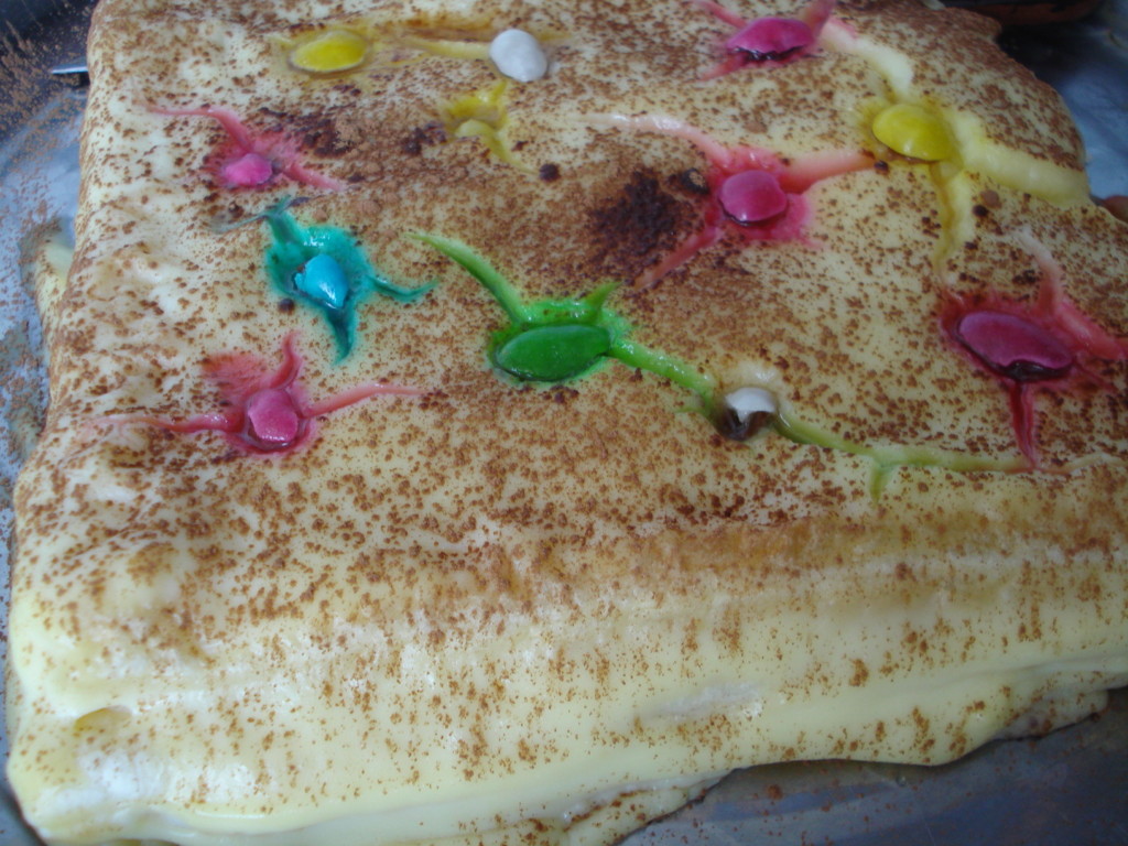 Торт Наполеон з готового листкового тіста