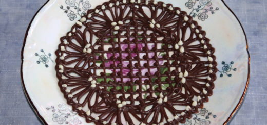 Шоколадный декор для тортов своими руками