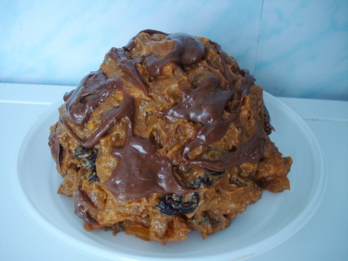 Quick cake Anthill of cookies and condensed milk - no baking