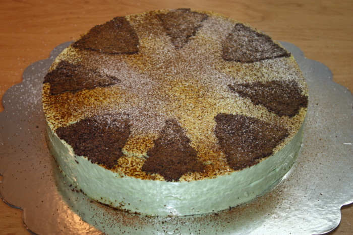 Ready-made New Year&#39;s cake