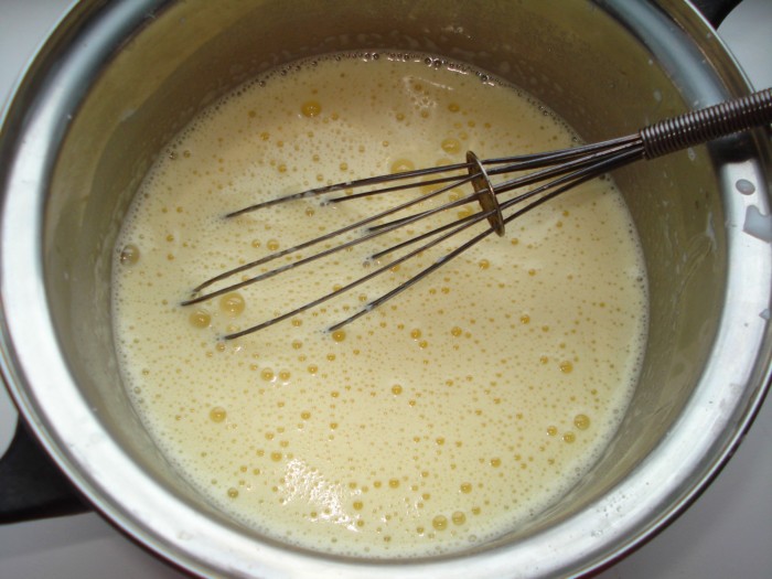 Vanilla custard for milk cake