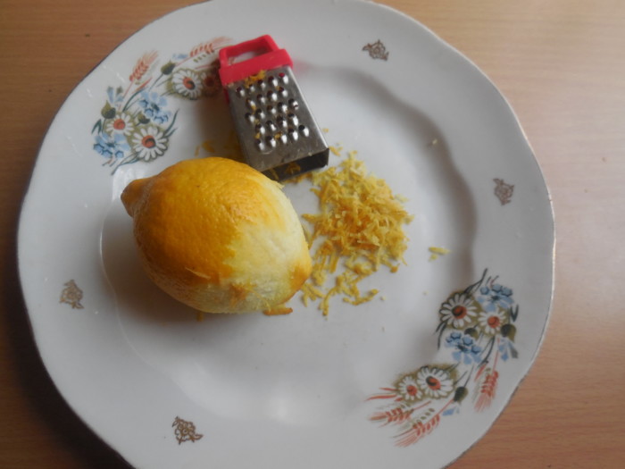 Lemon curd - custard with lemon