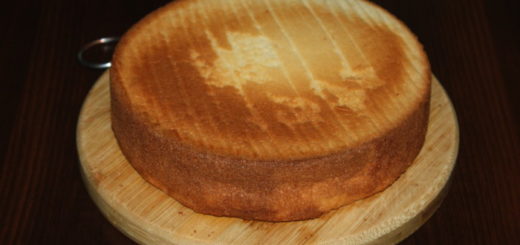 Бисквит на горячем молоке с сыром маскарпоне или рикоттой - пышный и вкусный