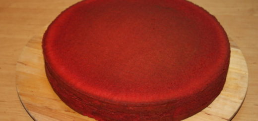 Fluffy red velvet biscuit