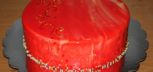 Торт червоний оксамит оригінальний покроковий рецепт