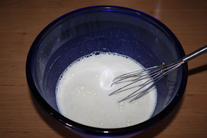French custard Paticière for cake