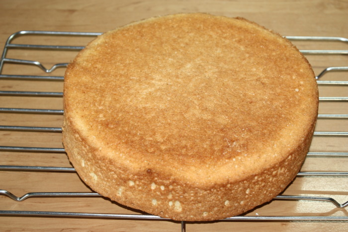 Lush and airy biscuit with butter