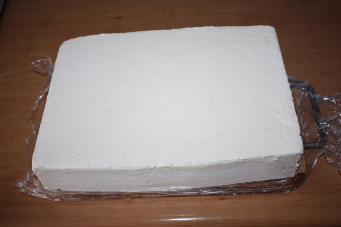 Бисквитный торт-диплом