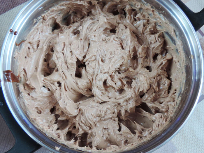 Chocolate Butter Custard with Starch
