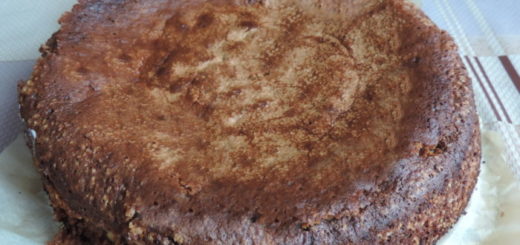 Ореховый бисквит без муки - вкусный бисквитный корж для торта