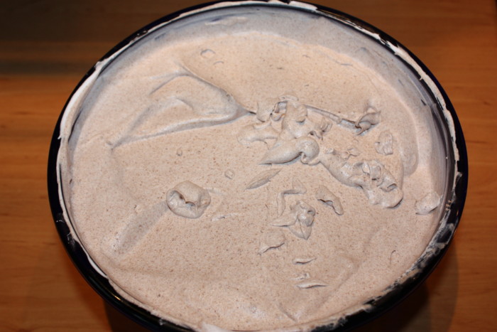 Creamy Tiramisu - cream with mascarpone and cream