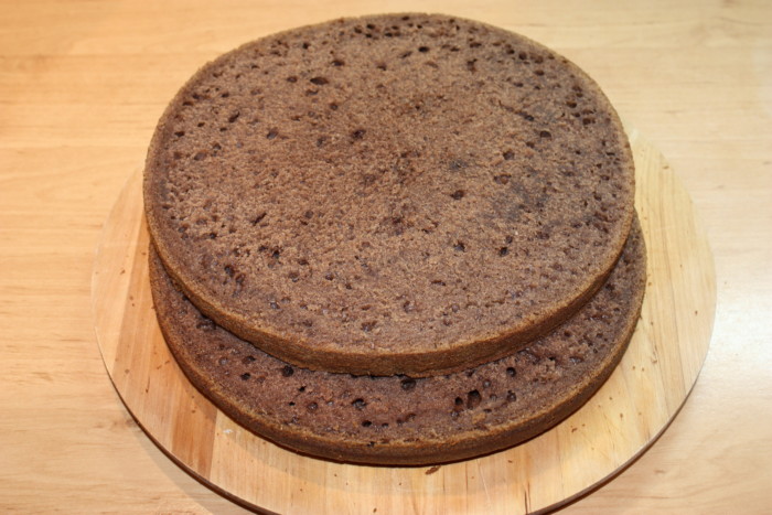 Влажный шоколадно-кофейный бисквит в духовке