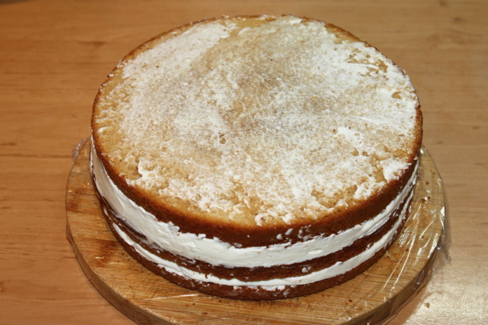 новогодний торт с соленой карамелью