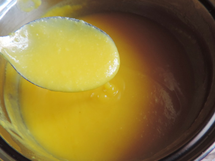 Cream for Esterhazy - custard on yolks and milk