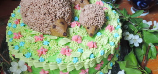 Домашній торт Їжачки - дитячий торт на день народження