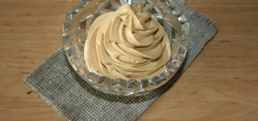 Caramel cream with boiled condensed milk and butter for decorating cakes and desserts