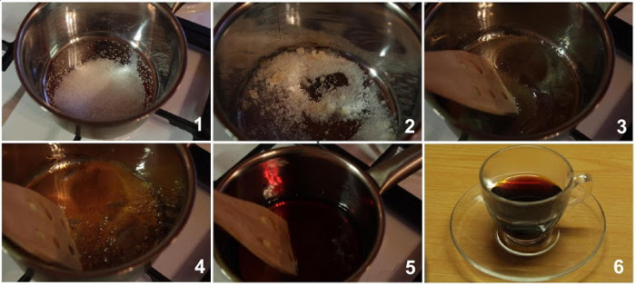 how to make burnt sugar