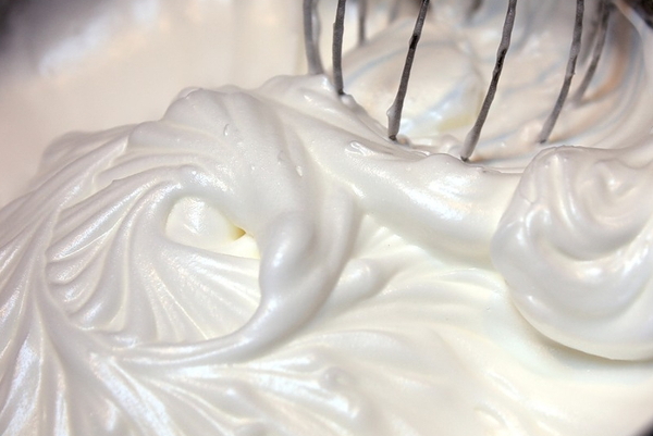 protein cream with gelatin or homemade marshmallows