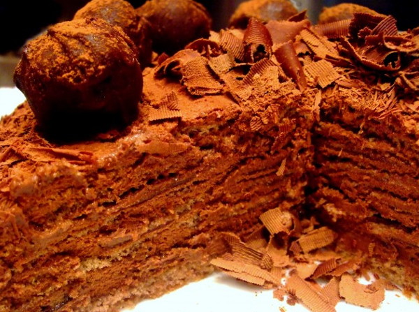 Chocolate Truffle Cake